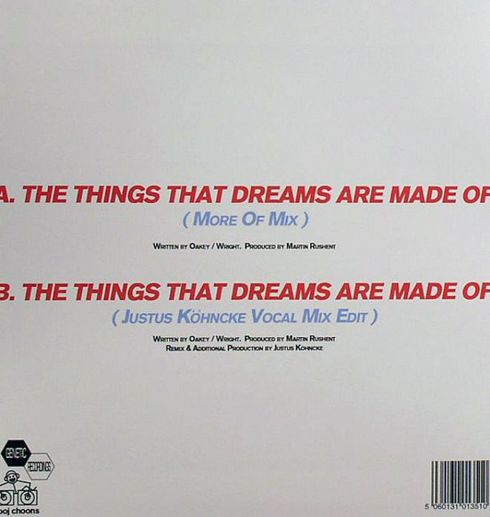 The Human League - The Things That Dreams Are Made Of | Genetic Records (GEMR001) - 2 The Human League - The Things That Dreams Are Made Of | Genetic Records (GEMR001) - 2