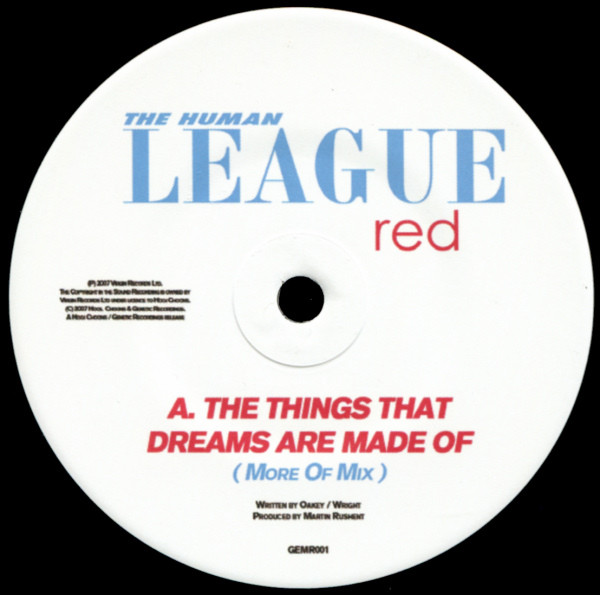 The Human League - The Things That Dreams Are Made Of | Genetic Records (GEMR001) - 3 The Human League - The Things That Dreams Are Made Of | Genetic Records (GEMR001) - 3