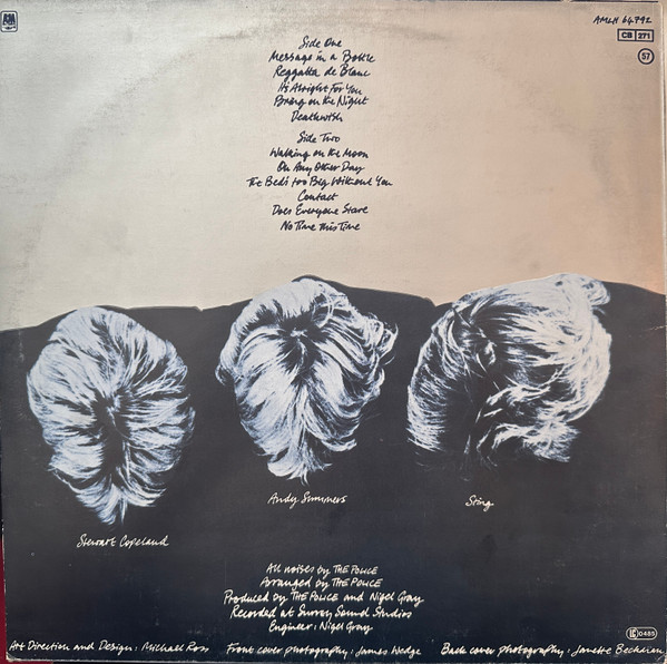 The Police - Reggatta De Blanc | A&M Records (AMLH 64792) - 2 The Police - Reggatta De Blanc | A&M Records (AMLH 64792) - 2