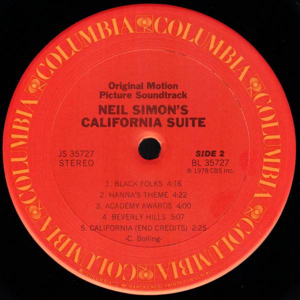 Claude Bolling - California Suite | Columbia (JS 35727) - 4 Claude Bolling - California Suite | Columbia (JS 35727) - 4