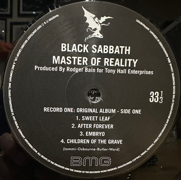 Black Sabbath - Master Of Reality | BMG (4099964186987) - 3