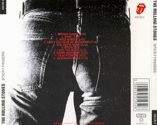 The Rolling Stones - Sticky Fingers | Rolling Stones Records (450195 2) - 2