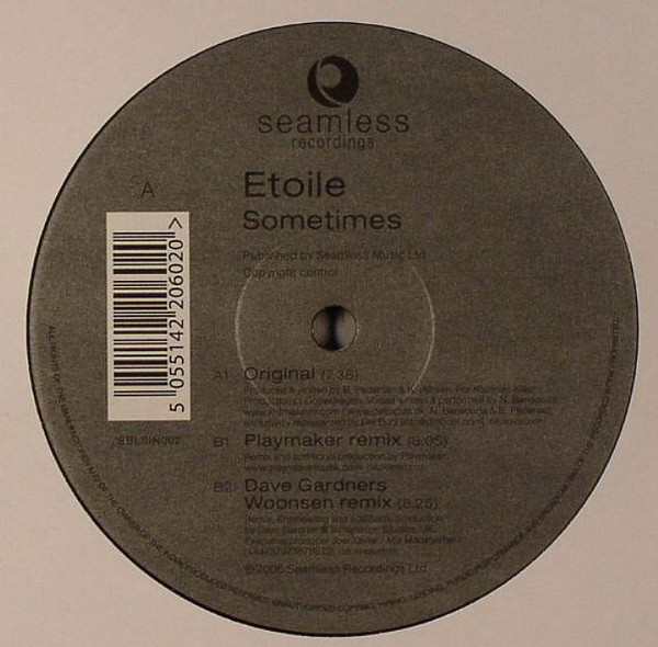 Etoile - Sometimes | Seamless Black Label (SBLSIN002)