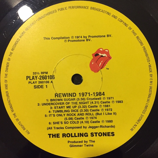 The Rolling Stones - Rewind (1971-1984) | Rolling Stones Records (PLAY.260106) - 3 The Rolling Stones - Rewind (1971-1984) | Rolling Stones Records (PLAY.260106) - 3