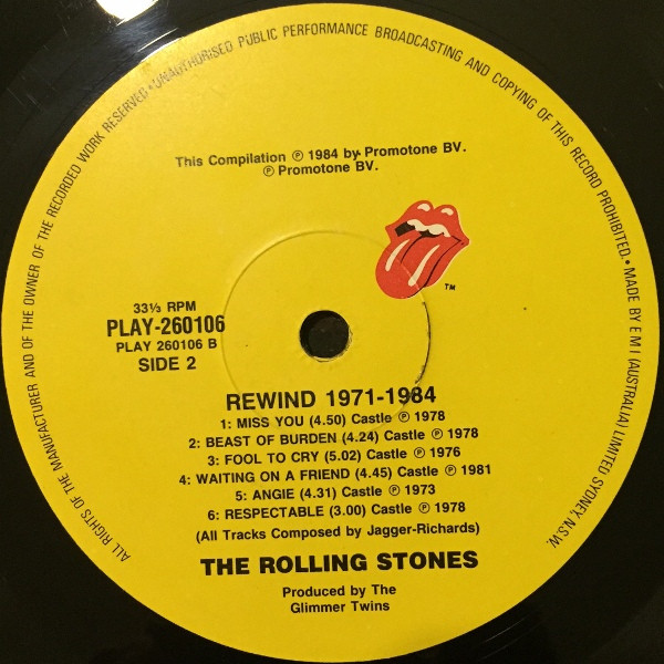 The Rolling Stones - Rewind (1971-1984) | Rolling Stones Records (PLAY.260106) - 4 The Rolling Stones - Rewind (1971-1984) | Rolling Stones Records (PLAY.260106) - 4