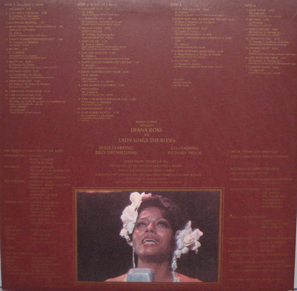 Diana Ross - Lady Sings The Blues (Original Motion Picture Soundtrack) | Motown (M-758-D) - 4