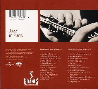 Hubert Rostaing / Maurice Meunier - Clarinettes À Saint-Germain Des Prés | Gitanes Jazz Productions (013 543-2) - 2