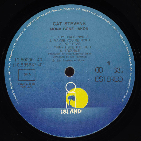 Cat Stevens - Vol. 1 - Há Os Que Amam Hoje E Esquecem Amanhã, E Os Que Amam Para Sempre | Island Records (10.500001.35) - 4