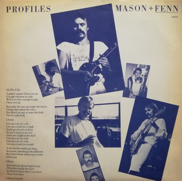 Nick Mason + Rick Fenn - Profiles | Harvest (2403761) - 4 Nick Mason + Rick Fenn - Profiles | Harvest (2403761) - 4