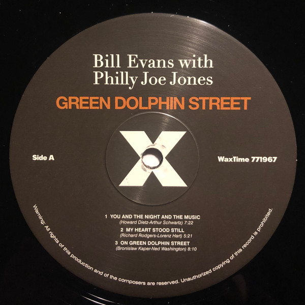 Bill Evans With "Philly" Joe Jones - Green Dolphin Street | WaxTime (771967) - 3