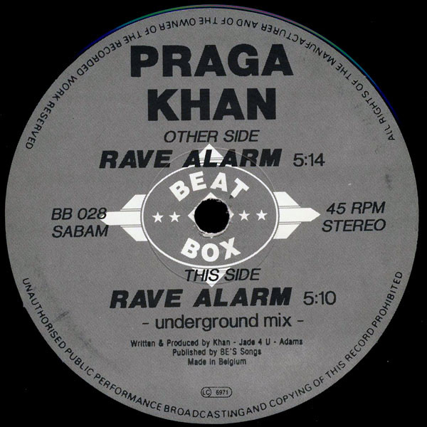 Praga Khan - Rave Alarm | Beat Box (BB 028) - main