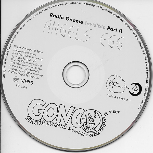 Gong - Angels Egg (Radio Gnome Invisible Part II) | Virgin (7243 8 66556 2 2) - 3