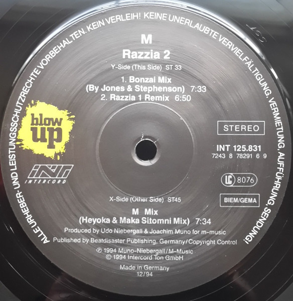 M - Razzia 2 | Blow Up (INT 125.831) - 4