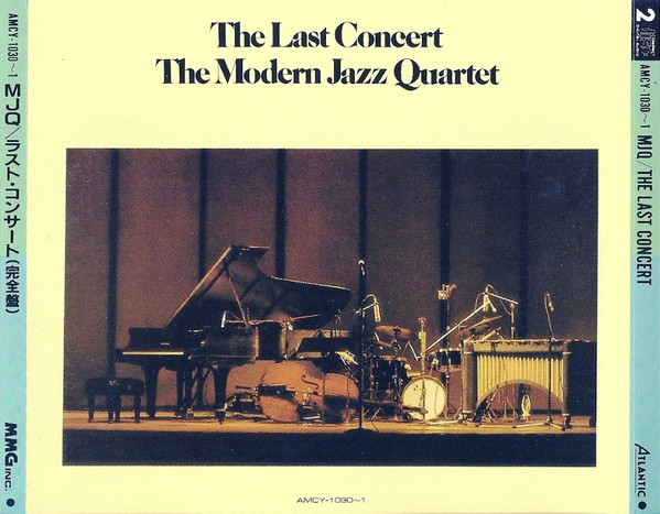 The Modern Jazz Quartet - The Last Concert | Atlantic (AMCY-1030 ̴ 1)