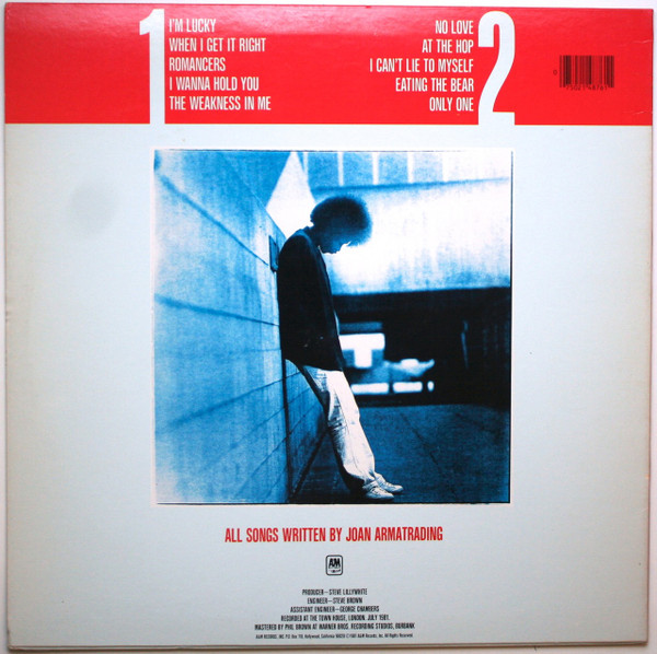 Joan Armatrading - Walk Under Ladders | A&M Records (SP-4876) - 2