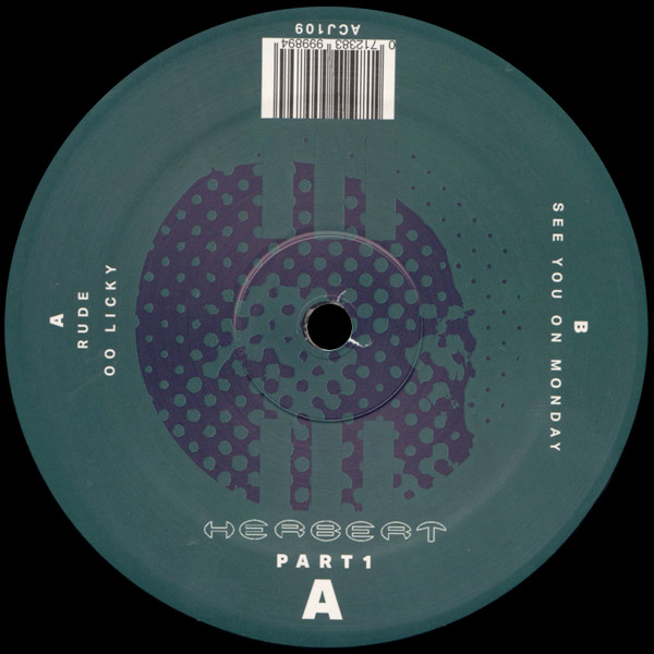Matthew Herbert - Reissues Part 1 | Accidental Jnr (ACJ109)