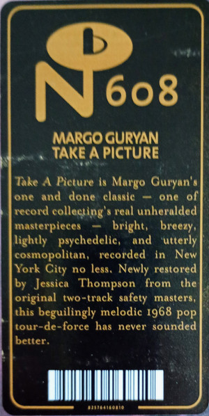Margo Guryan - Take A Picture | Numero Records (NUM608) - 2 Margo Guryan - Take A Picture | Numero Records (NUM608) - 2