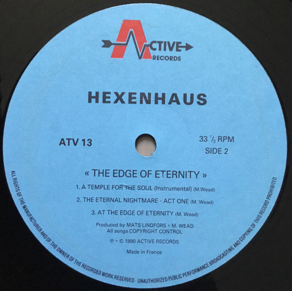 Hexenhaus - The Edge Of Eternity | Active Records (ATV 13) - 4 Hexenhaus - The Edge Of Eternity | Active Records (ATV 13) - 4