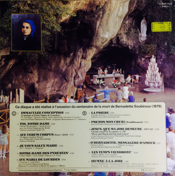 Tino Rossi - Lourdes | Columbia (2 C 068-15637) - 2