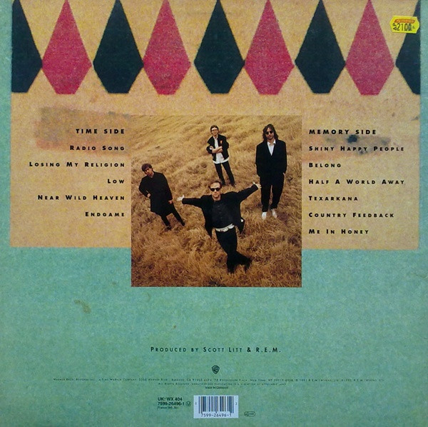 R.E.M. - Out Of Time | Warner Bros. Records (7599-26496-1) - 2