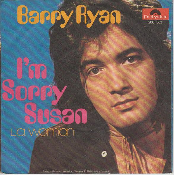 Barry Ryan - I'm Sorry Susan | Polydor (2001 362) - 2