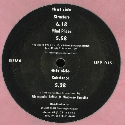 M-Phratic - Structure | Ugly Frog Productions (UFP 015) - 2