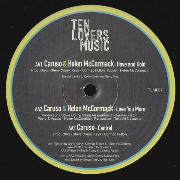 Marcello Claudio Cassanelli / Caruso & Helen McCormack - The Coin EP Vol. 3 | Ten Lovers Music (TLM037) - 2 Marcello Claudio Cassanelli / Caruso & Helen McCormack - The Coin EP Vol. 3 | Ten Lovers Music (TLM037) - 2