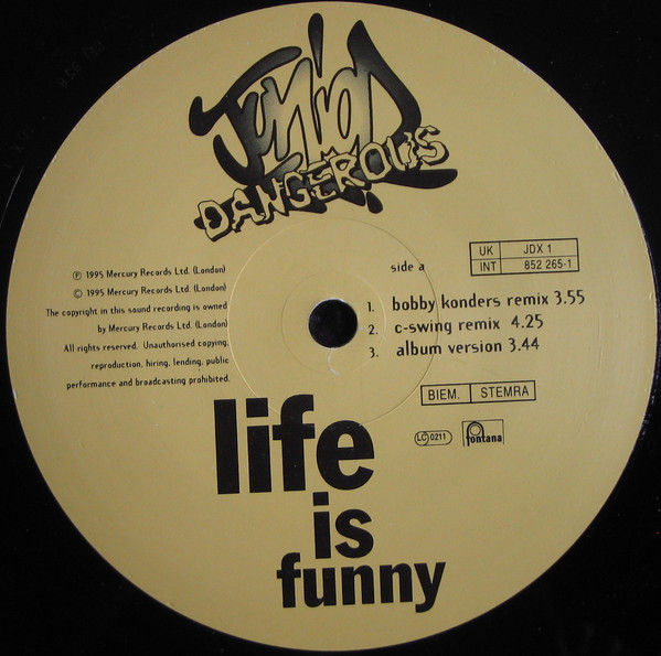 Junior Dangerous - Life Is Funny | Mercury (JDX 1) - 3 Junior Dangerous - Life Is Funny | Mercury (JDX 1) - 3