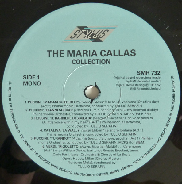 Maria Callas - The Maria Callas Collection | Stylus Music (SMR 732) - 4 Maria Callas - The Maria Callas Collection | Stylus Music (SMR 732) - 4