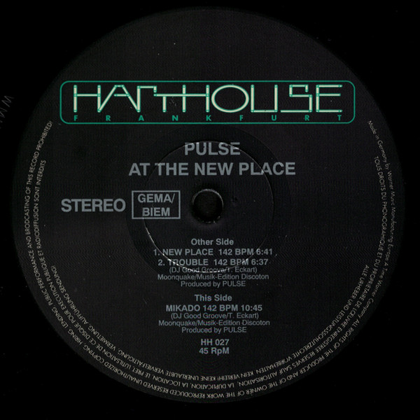 Pulse - At The New Place | Harthouse (HH 027) - 3