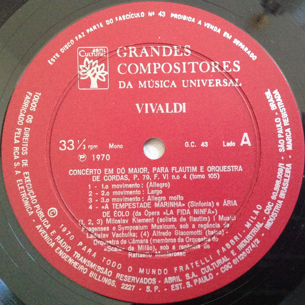 Antonio Vivaldi - Vivaldi | Abril Cultural (C.G. 43) - 3