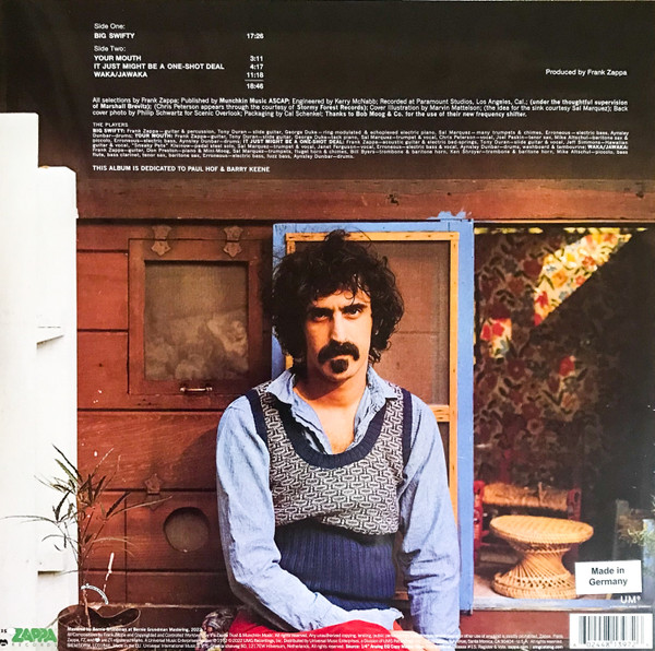 Frank Zappa - Waka / Jawaka | Zappa Records (ZR3848-1) - main