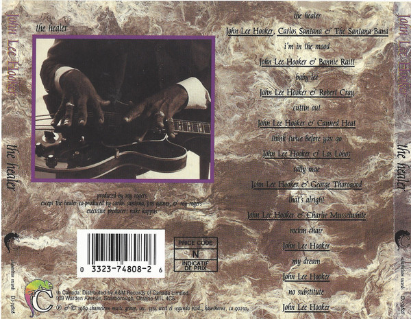 John Lee Hooker - The Healer [CD] | Chameleon Records (D2-74808) - 2