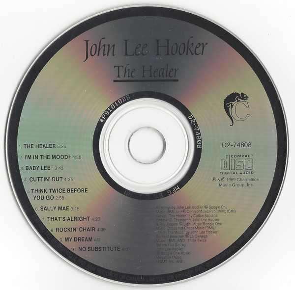 John Lee Hooker - The Healer [CD] | Chameleon Records (D2-74808) - 3
