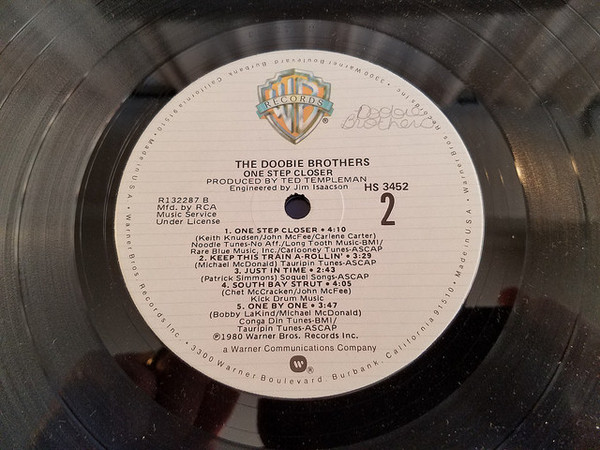The Doobie Brothers - One Step Closer | Warner Bros. Records (HS 3452) - 4 The Doobie Brothers - One Step Closer | Warner Bros. Records (HS 3452) - 4
