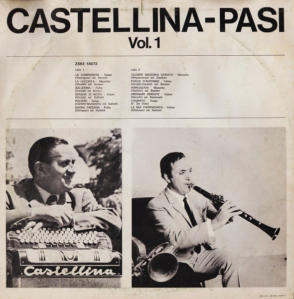 Complesso Castellina-Pasi - Castellina - Pasi Vol. 1 | Edig (ZSKE 55073)