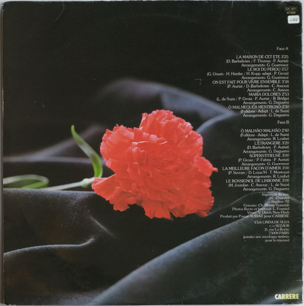 Linda De Suza - L'Etrangère | Carrere (67.909) - 4