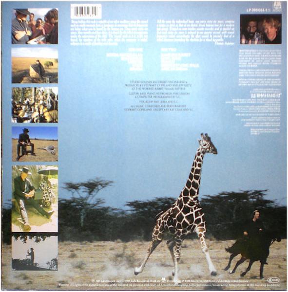 Stewart Copeland - The Rhythmatist | A&M Records (395 084-1) - 2 Stewart Copeland - The Rhythmatist | A&M Records (395 084-1) - 2