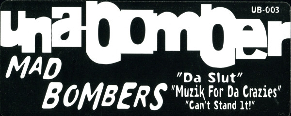 DJ Sneak + Special Agents - Mad Bombers EP | Unabomber (UB-003) - 4