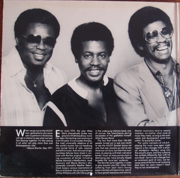 The V.S.O.P. Quintet - The Quintet | Columbia (C2 34976) - 2 The V.S.O.P. Quintet - The Quintet | Columbia (C2 34976) - 2