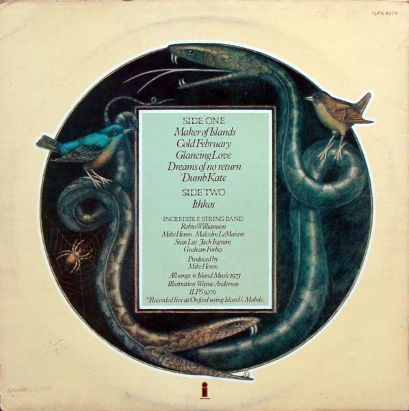The Incredible String Band - Hard Rope & Silken Twine | Island Records (ILPS 9270) - 2 The Incredible String Band - Hard Rope & Silken Twine | Island Records (ILPS 9270) - 2