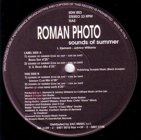 Roman Photo - Sounds Of Summer | Soundcheck (SDN 003) - 4 Roman Photo - Sounds Of Summer | Soundcheck (SDN 003) - 4