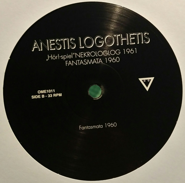 Anestis Logothetis - "Hör!-spiel" / Nekrologlog 1961 / Fantasmata 1960 | Fantôme Phonographique (OME 1011) - 4