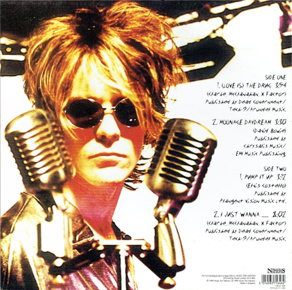 Warrior Soul - (Love Is) The Drug | Music For Nations (12KUT 164) - 2