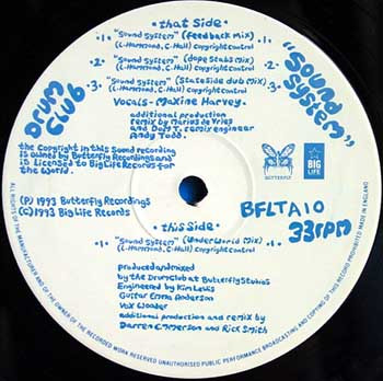 Drum Club - Sound System Part 1 | Butterfly Records (BFLTA10) - 2