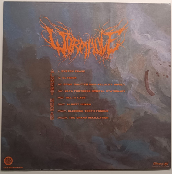 Wormhole - Almost Human | Season Of Mist (SOM 580LP) - 3