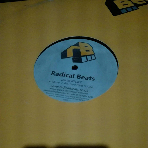 Drum Addict - Move / Blud Clott Sound | Radical Beats Records (RB001) - main
