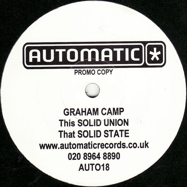 Graham Camp - Solid State | Automatic Records (AUTO 18)