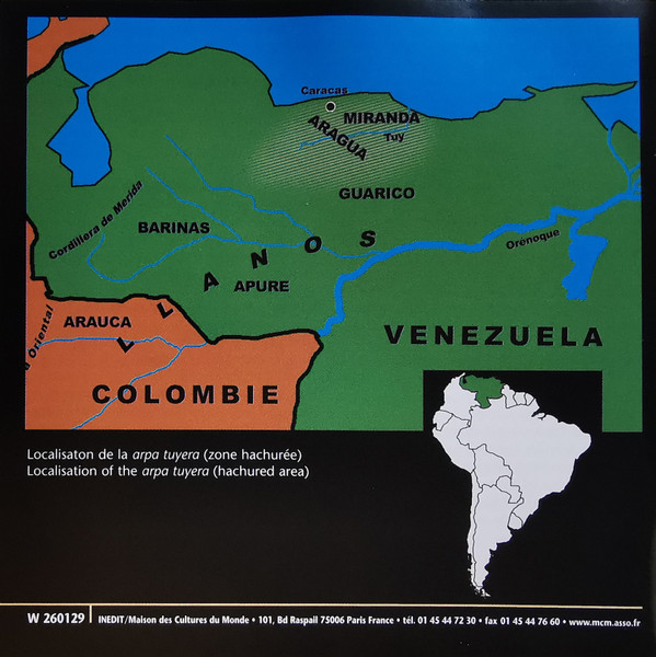 Arturo García , Panchito Prim , Alfredo Sánchez , Luís Tovar - Harpes du Venezuela II: Arpa Tuyera & Buche (Musique et chant des États de Miranda et Aragua) | Inedit (W 260129) - 2 Arturo García , Panchito Prim , Alfredo Sánchez , Luís Tovar - Harpes du Venezuela II: Arpa Tuyera & Buche (Musique et chant des États de Miranda et Aragua) | Inedit (W 260129) - 2