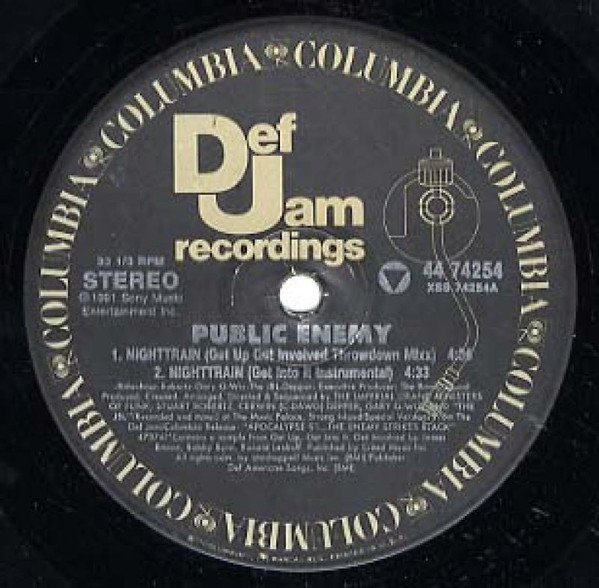 Public Enemy - Nighttrain | Def Jam Recordings (44-74254) - 3 Public Enemy - Nighttrain | Def Jam Recordings (44-74254) - 3